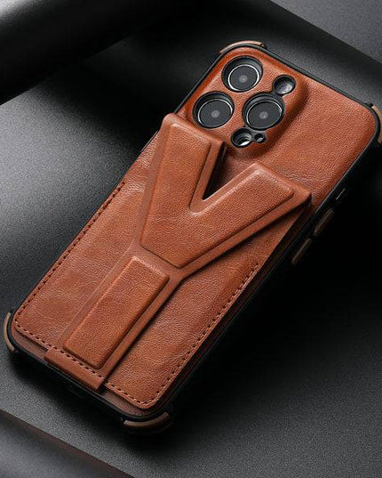 Shockproof Magnetic Attraction Bracket Case For iPhone - Libiyi