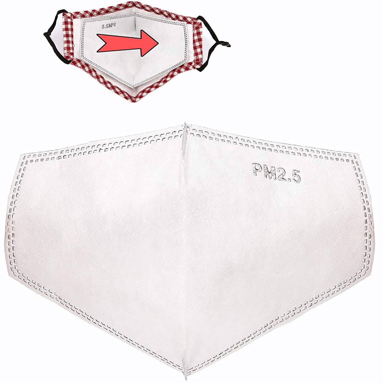 New 3D Cutting Five Layers Activated Carbon PM 2.5 Filter Replacements - Libiyi