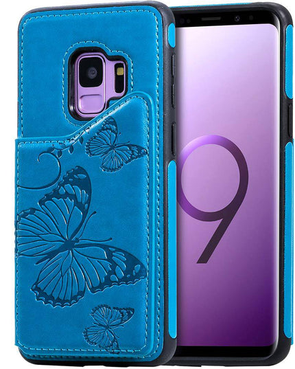 New Luxury Embossing Wallet Cover For SAMSUNG S9-Fast Delivery - Libiyi