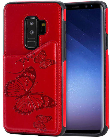 New Luxury Embossing Wallet Cover For SAMSUNG S9 Plus-Fast Delivery - Libiyi