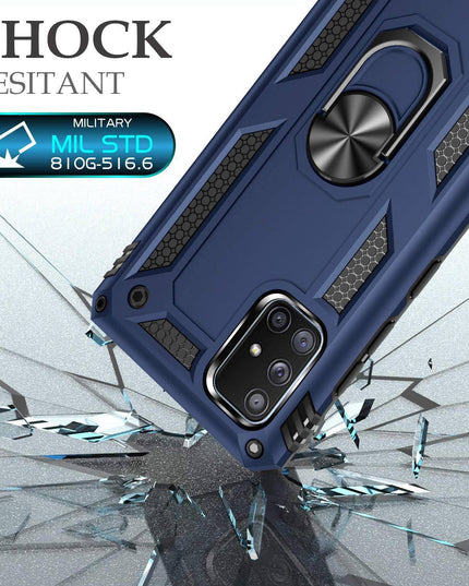 Luxury Armor Ring Bracket Phone Case For Samsung A Series - Libiyi