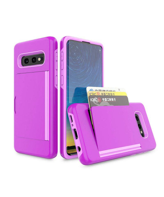 Armor Protective Card Holder Case for Samsung S10E - Libiyi