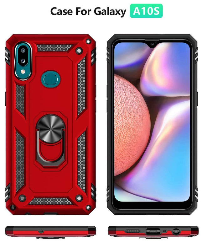 Luxury Armor Ring Bracket Phone Case For Samsung A10S-Fast Delivery - Libiyi