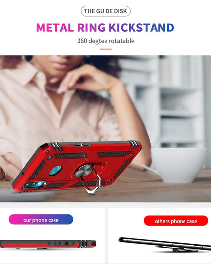 Luxury Armor Ring Bracket Phone Case For Samsung A10S-Fast Delivery - Libiyi