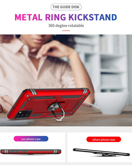 Luxury Armor Ring Bracket Phone Case For Samsung A31-Fast Delivery - Libiyi