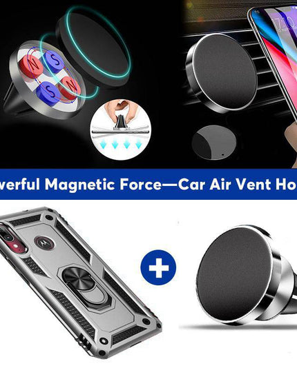 2022 Luxury Armor Ring Bracket Phone case For MOTO E6 Plus-Fast Delivery - Libiyi