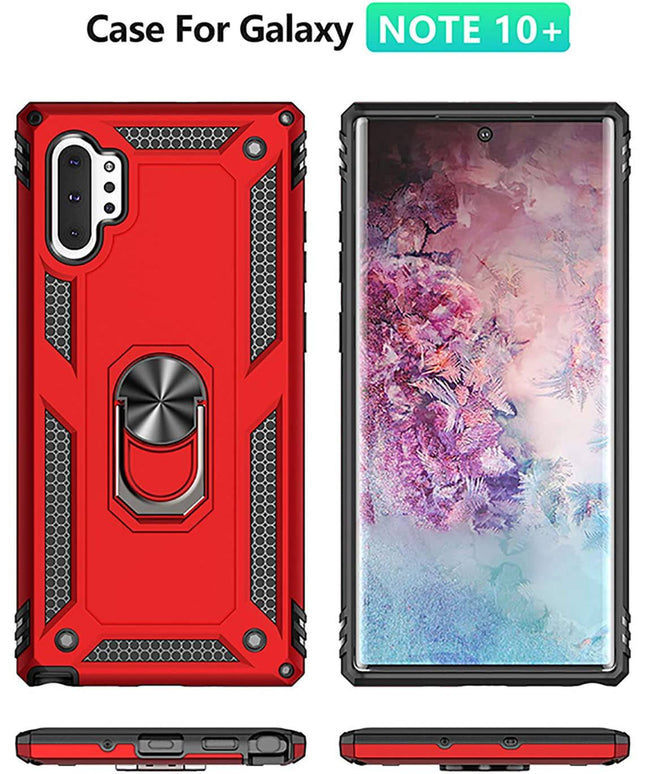 Luxury Armor Ring Bracket Phone Case For Samsung Note 10 Plus-Fast Delivery - Libiyi