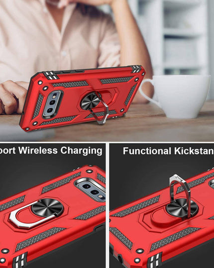 Luxury Armor Ring Bracket Phone Case For Samsung S10e-Fast Delivery - Libiyi