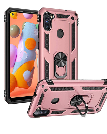 Luxury Armor Ring Bracket Phone Case For Samsung A11-Fast Delivery - Libiyi