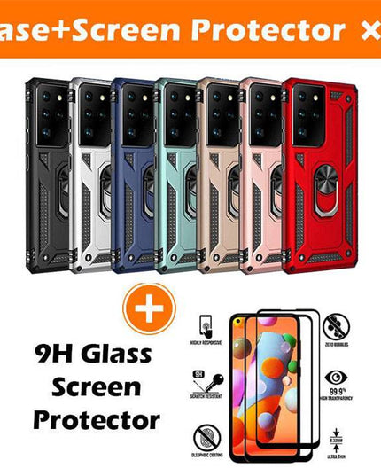 Luxury Armor Ring Bracket Phone Case For Samsung S21 Ultra(5G) - Libiyi