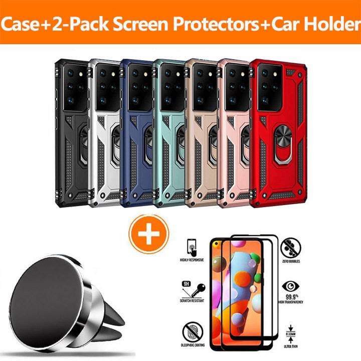 Luxury Armor Ring Bracket Phone Case For Samsung S21 Ultra(5G) - Libiyi