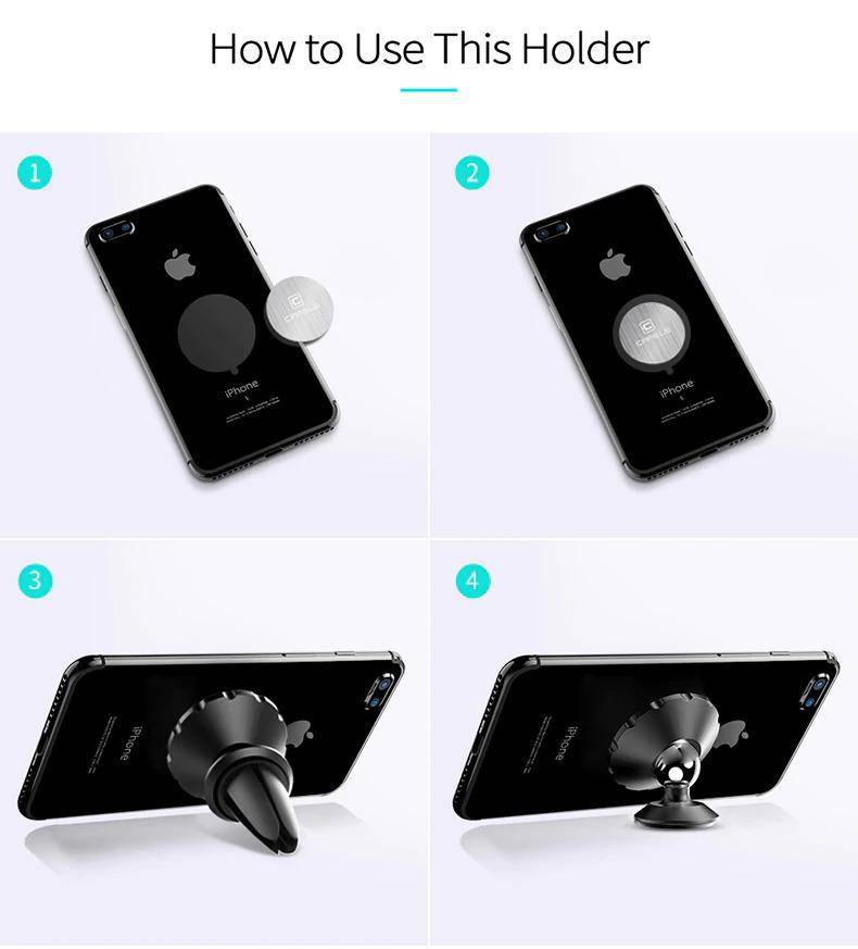 Universal Magnetic Car Phone Holder - Libiyi