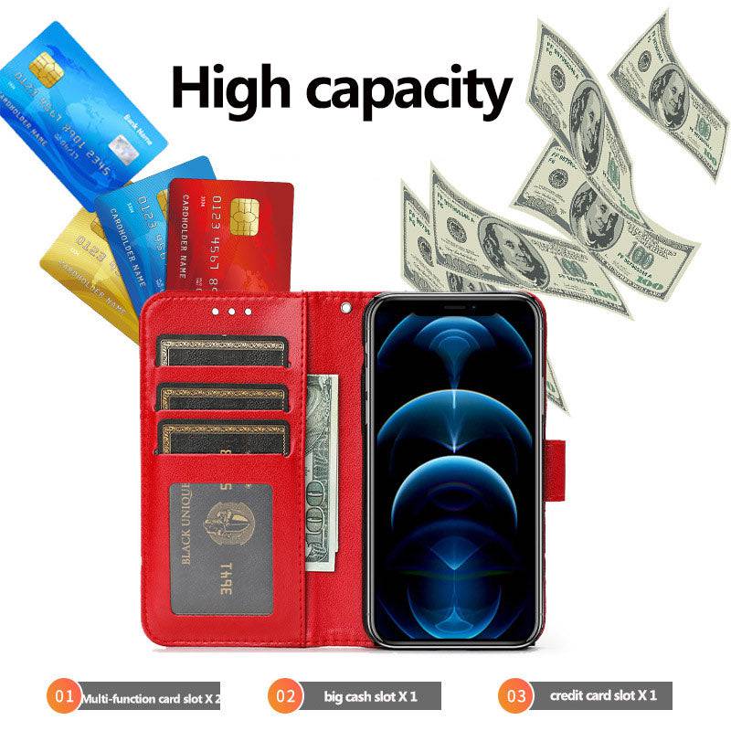 3D Embossed Rose Wallet Case For Samsung A52(4G/5G) - Libiyi