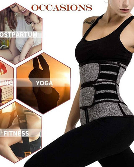 Women Waist Trainer Corset Sport Girdle Slimming Shaper(Sauna Sweat Faja) - Libiyi