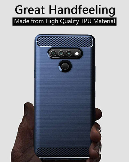 Luxury Carbon Fiber Case For LG K51-Fast Delivery - Libiyi