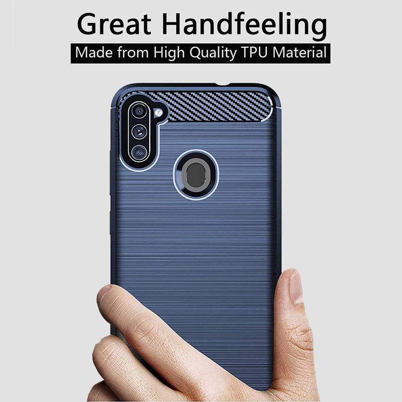 Luxury Carbon Fiber Case For Samsung A10E - Libiyi