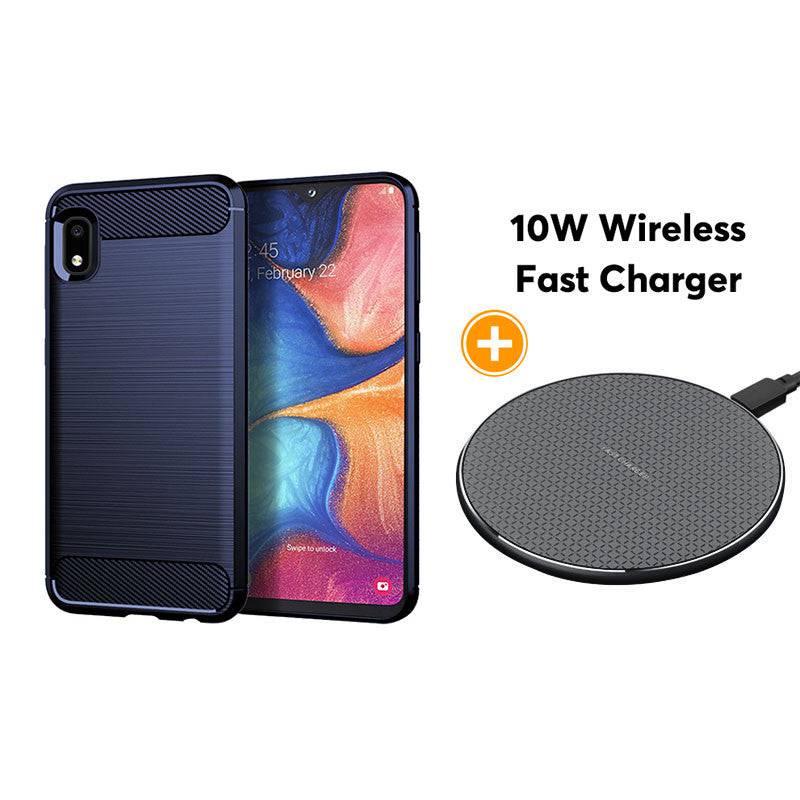 Luxury Carbon Fiber Case For Samsung A10E - Libiyi
