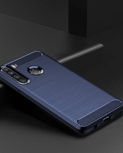 Luxury Carbon Fiber Case For Samsung A21(US and EU Version) - Libiyi