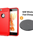 Red / iPhone 6/6s / With Wireless Charger