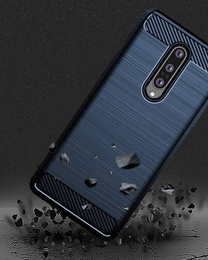 Luxury Carbon Fiber Case For OnePlus 8 With Screen Protector - Libiyi