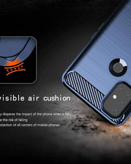 Luxury Carbon Fiber Case For Oneplus Nord N10 5G With Screen Protector - Libiyi