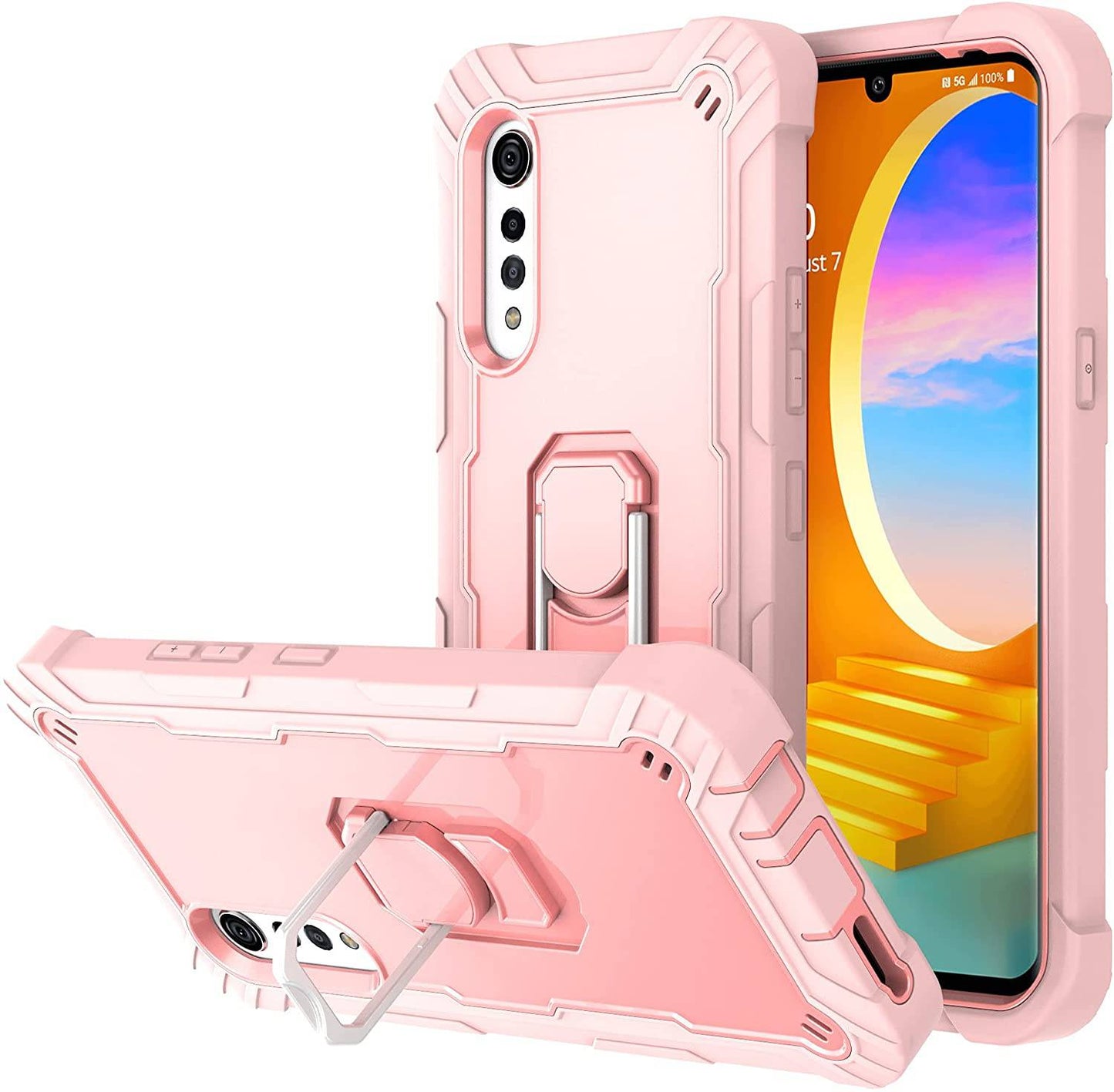 Heavy Duty Rugged Military Shockproof Case For LG Velvet - Libiyi