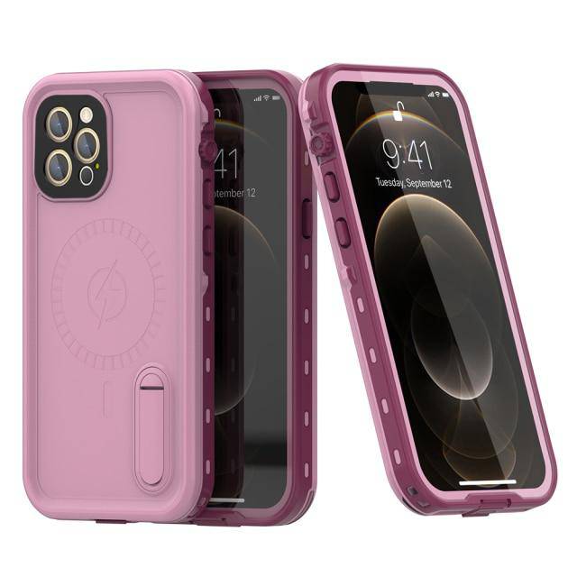 Luxury Armor Dustproof Diving Waterproof Case For iPhone 12 Series - Libiyi