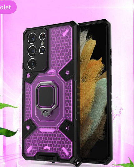 Super Cooling Armor Ring Honeycomb style Case For Samsung - Libiyi
