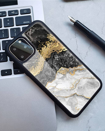 Creative Marble Pattern iPhone Case - Libiyi