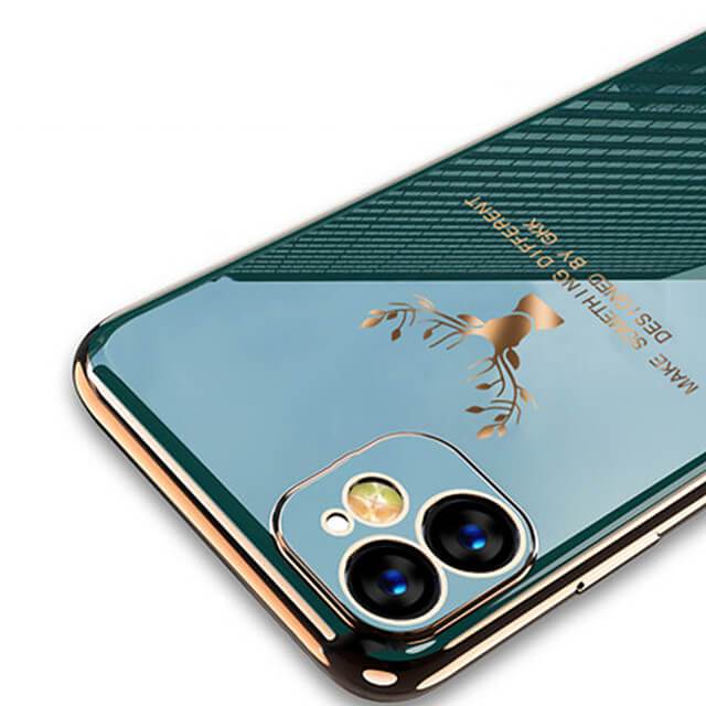 2022 Deer Pattern Camera All-inclusive Electroplating Process iPhone Case - Libiyi