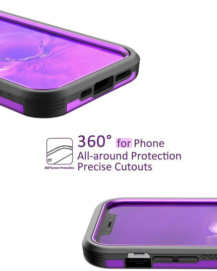 2-in-1 Heavy Duty Protection Case With Hidden Mirror For iPhone 12 Series - Libiyi