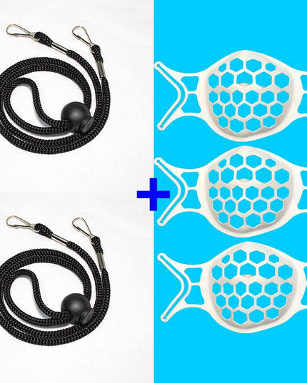 7th Generation 3D Silicone Softer Face Mask Bracket-Prevent Glasses From Fogging - Libiyi