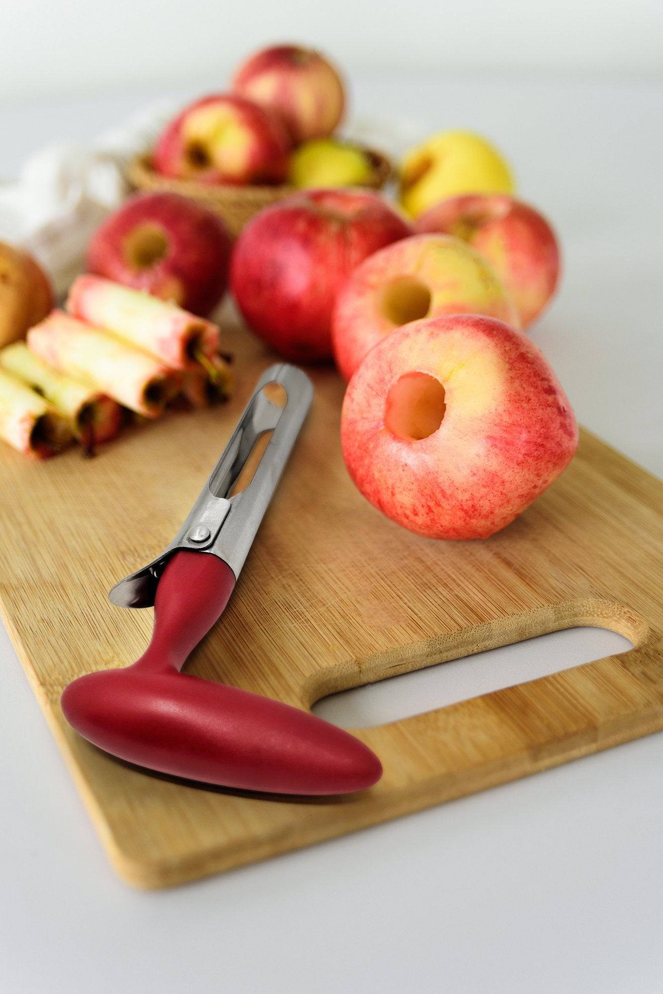 Premium Apple Corer - Easy to Use and Durable Stainless Steel - Libiyi